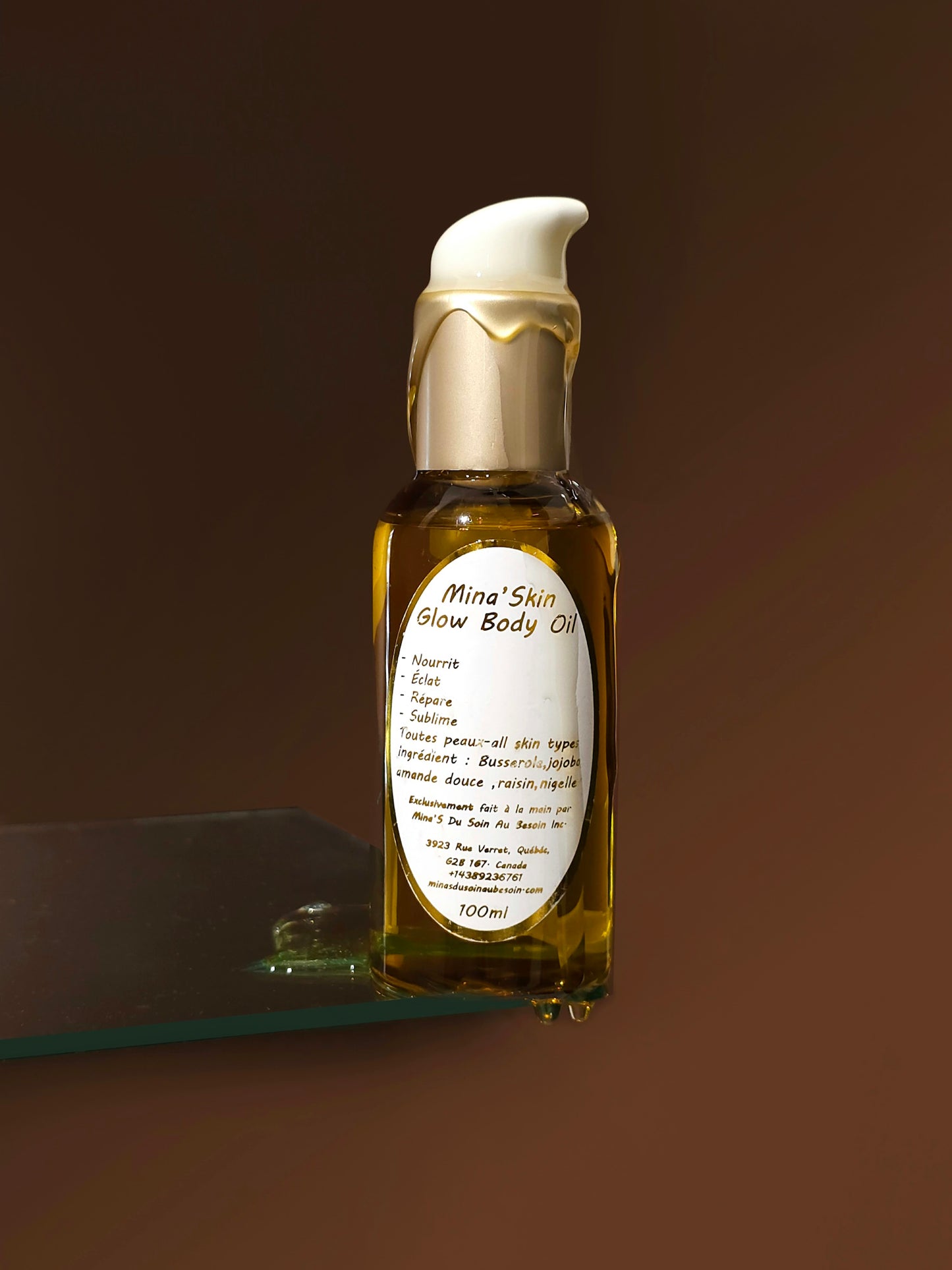 Mina'Skin Glow Body Oil